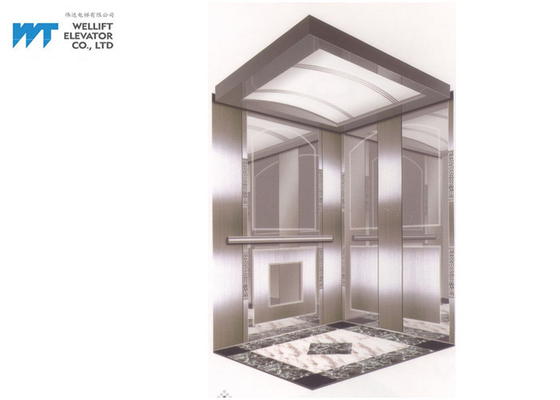 การออกแบบห้องโดยสารลิฟต์กระจกเงาสำหรับลิฟต์พาณิชย์ที่ทันสมัย
