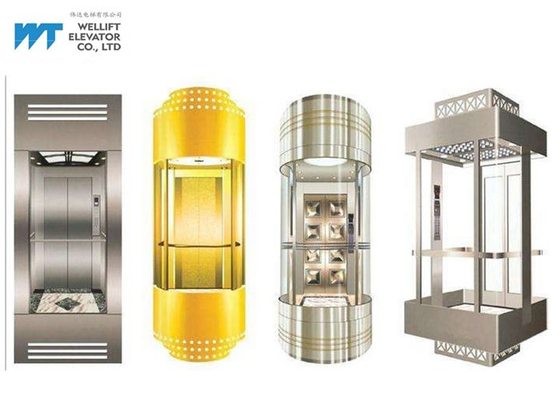 รูปร่างห้องโดยสารต่าง ๆ ลิฟท์แก้วพาโนรามา Max Journey 100M พร้อม Gearless Drive